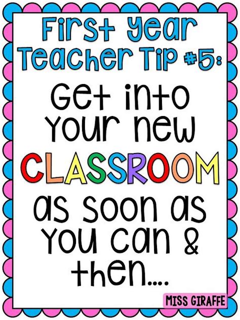 Beginning Of The Year Tips For Brand New Teachers A Lot Of Helpful