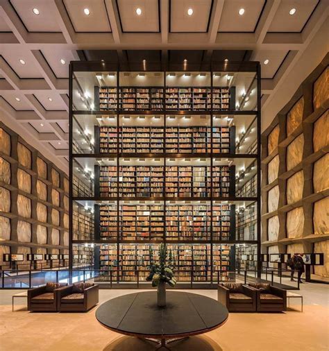 Beinecke Rare Book Manuscript Library Library Architecture Design