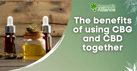 Benefits Of Cbd And Cbg Together