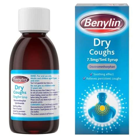 Benylin Dry Coughs Syrup 150Ml Pharmacy2u