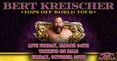 Bert Kreischer 2024 Tour Annis Hedvige