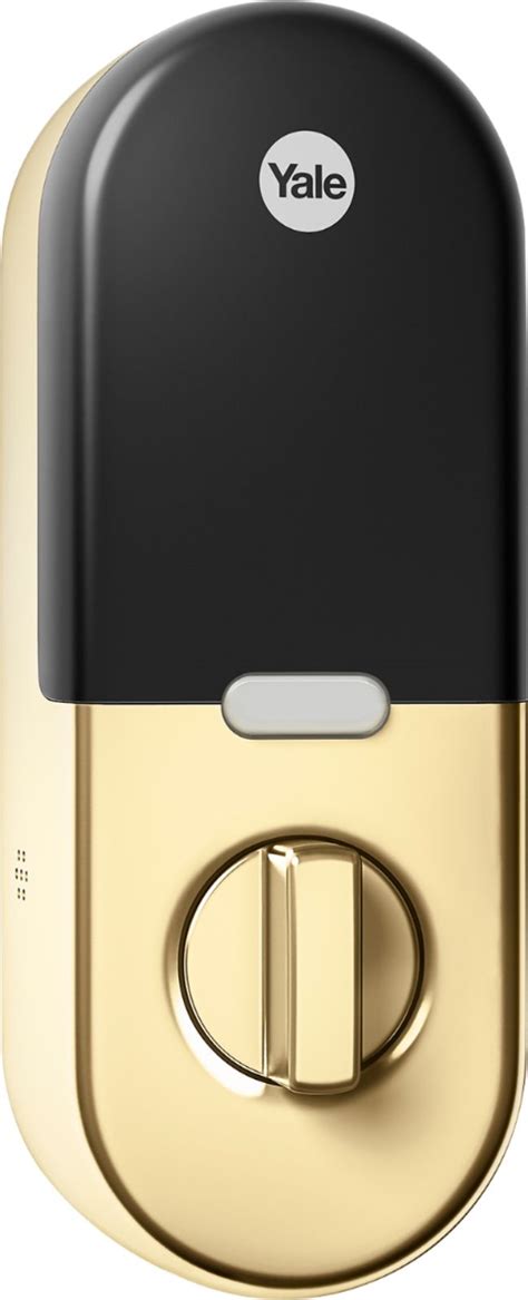 Best Buy Nest X Yale Smart Lock With Nest Connect Polished Brass Rb