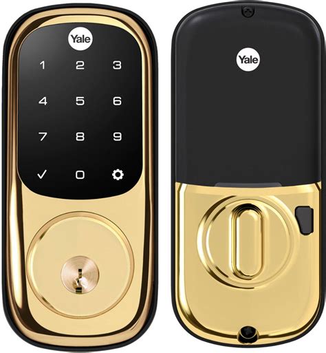 Best Buy Yale Assure Lock Touch Screen Smart Lock Polished Brass