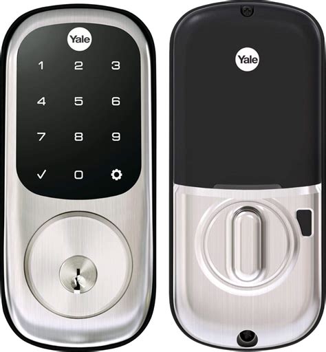 Best Buy Yale Assure Lock Touch Screen Smart Lock Satin Nickel Yrd226