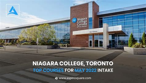 Best Courses To Study In Canada For May 2022 Intake By Niagara College