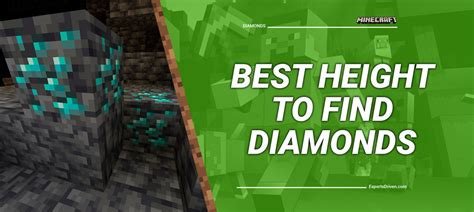 Best Height To Find Diamonds In Minecraft 1 18 Update