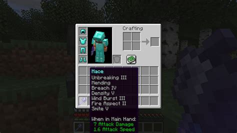 Best Mace Enchantments Minecraft