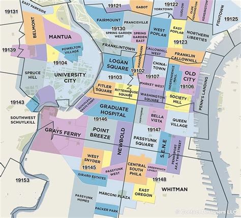 Best Neighborhoods In Philadelphia Map