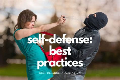 Best Self Defense Best Self Defense Techniques To Use