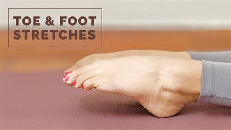 Best Toe Foot Stretches Bodsphere Youtube