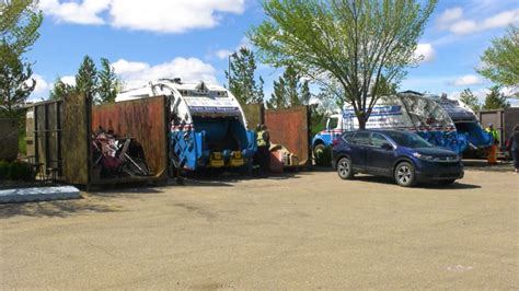 Big Bin Event Gives Edmontonians The Chance To Get Rid Of Old Furniture