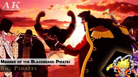 Big Pirates Member Of The Blackbeard Pirates One Piece Youtube