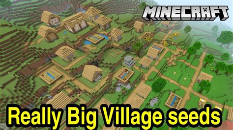 Big Village Seeds: Instant Minecraft Maps