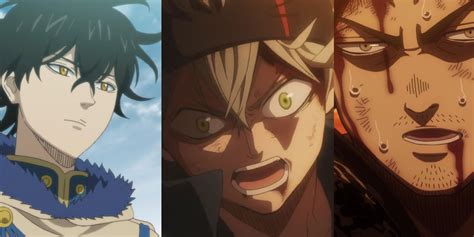 Black Clover Manga Characters