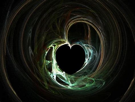 Black Hole Heart Etsy