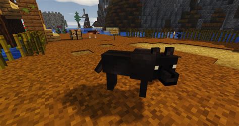 Black Wolves Minecraft