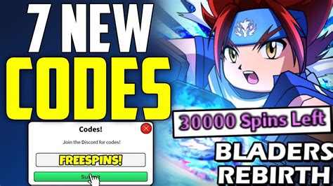 Bladers Rebirth Codes November 7 2024