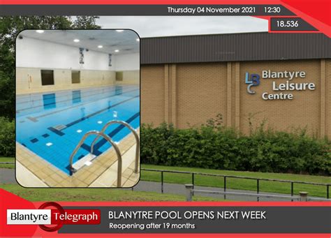 Blantyre Pool Guide: Opening Times