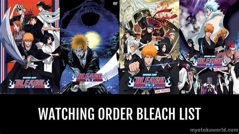 Bleach Chronological Order