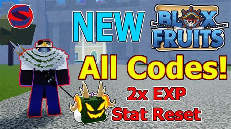 Blox Fruits Codes 2X Exp Blox Fruits Codes Fragments Blox Fruits