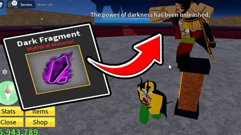 Blox Fruits Mastery: Get Dark Fragment