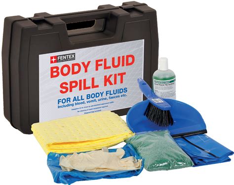 Body Fluid Spill Kit Contents List