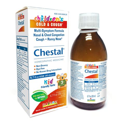 Boiron Children S Chestal Cough Syrup 6 7 Fl Oz Homeopathic Medicine