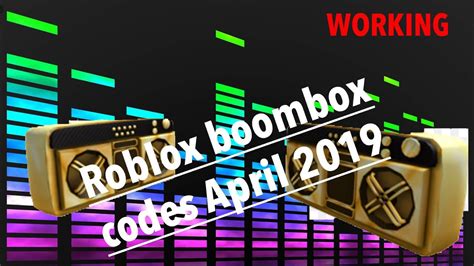 Boombox Roblox Codes: Get Free Songs