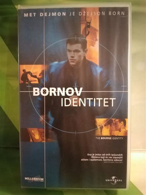 Bornov Identitet Matt Damon Vhs Kupindo Com 76935965