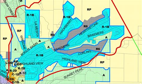 Boundaries Zoning Highlands Neighborhood