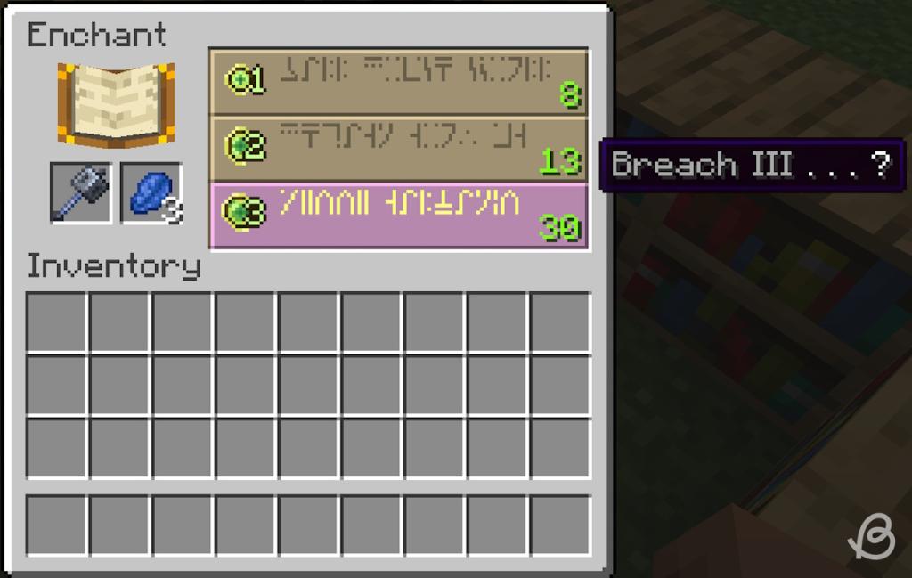 Breach Minecraft Enchantment: Boost Game Progress