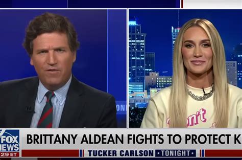 Brittany Aldean Defends Her Transphobic Comments On Tucker Carlson