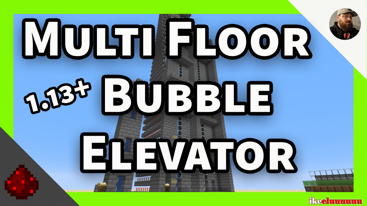 Bubble Elevator Minecraft