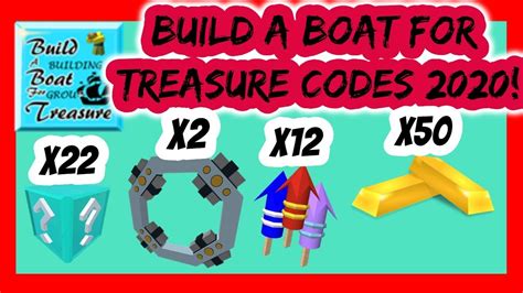 Build A Boat Codes