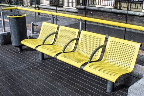 Bus Stop Seats Stock Photo Download Image Now Istock