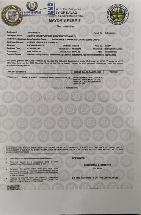 Business Permit Ampc