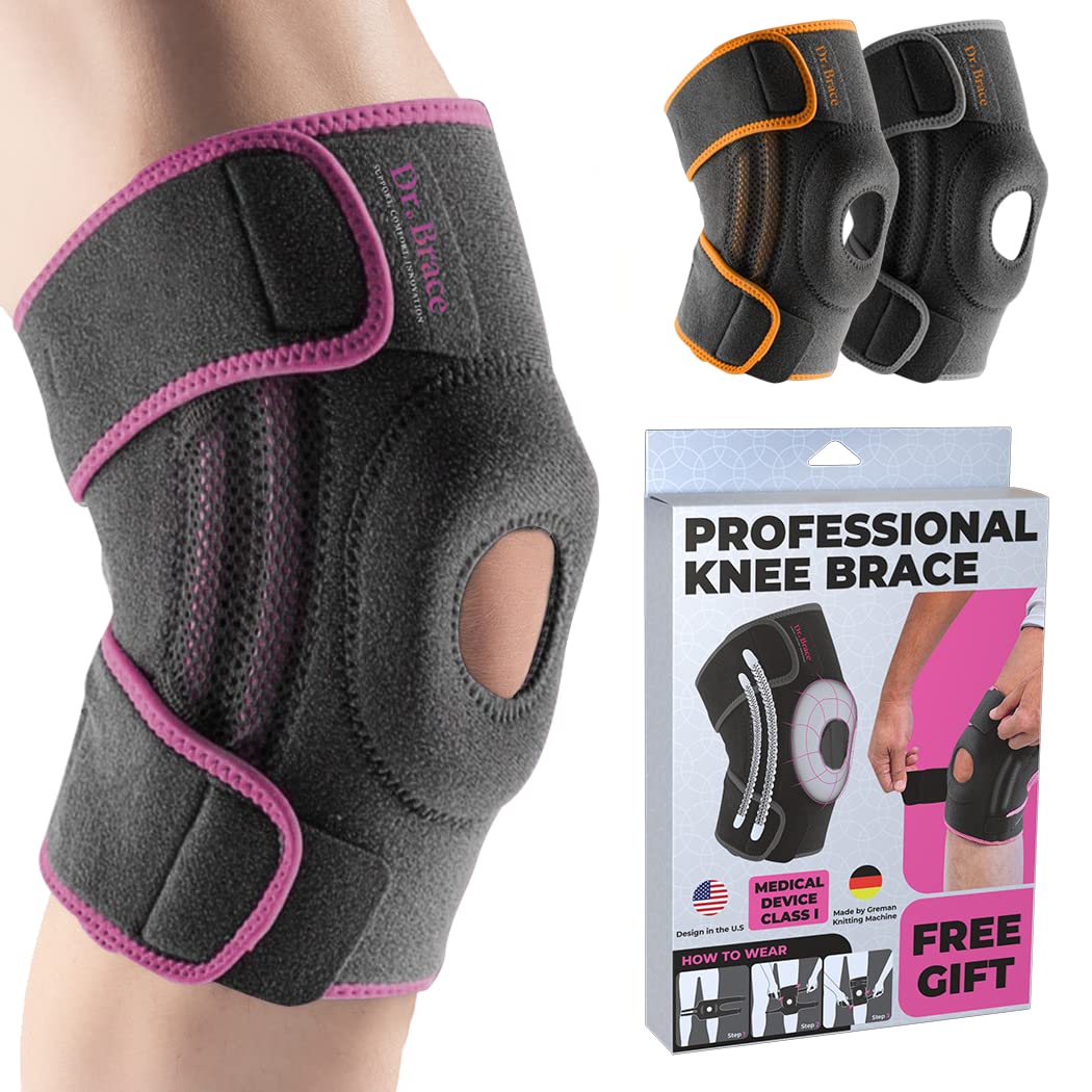 Buy Abyon Knee Brace With Side Stabilizers Amp Patella Gel Pads Knee