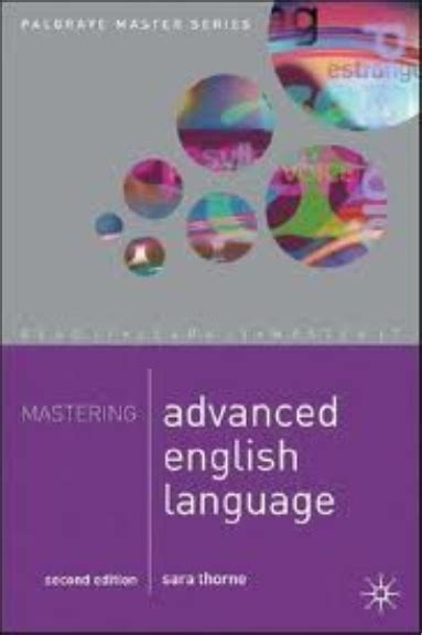 Buy Book Mastering Advanced English Language Lilydale Books