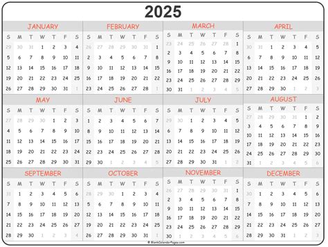 Calendar For Year 2025 Canada Freebies Benicio Jameson