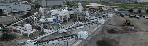 Calgary Aggregate Recycling Installs 250Tph C D Waste Recycling