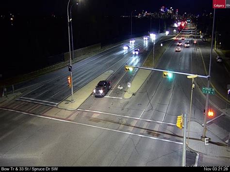 Calgary Traffic Cameras Deerfoot Crowchild Macleod Trail Downtown