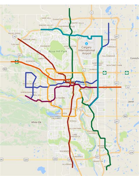 Calgary Transit Fantasy Maps Page 2 Skyrisecities