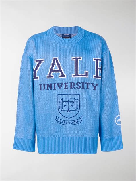 Calvin Klein Yale University Sweater Blue Modes