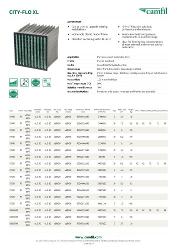 Camfil Product Catalogue Camfil Pdf Catalogs Technical