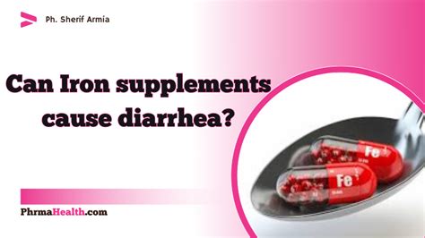 Can Iron Supplements Cause Diarrhea Livestrong