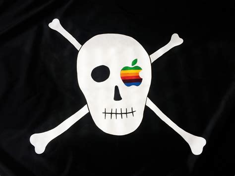 Canvas Pirate Flag Hand Painted By Susan Kare Kare Prints