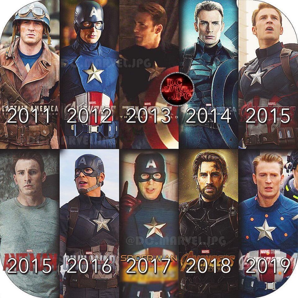 Captain America Throughout The Marvel Movies Hivesurvives Marvel