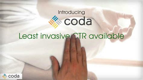 Carpal Tunnel Release With Coda Ctr Minimally Invasive Fast Recovery