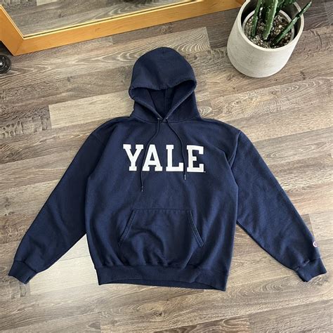 Champion Yale University Spellout Champion Hoodie Grailed