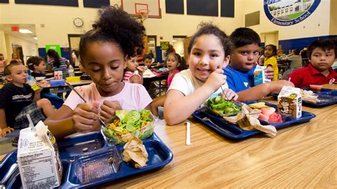 Children Eat Healthier School Meals Following Healthy Hunger Free Kids